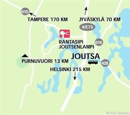 Rantasipi Joutselampi Hotell Joutsa Exteriör bild